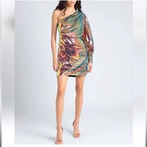 SOMETHINGNEW Cocktail Dress 'Hazel' in Light Yellow, NWT!